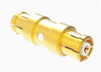 Mini SMP Female To Female SSMP RF Connector Adapter Gold Plated