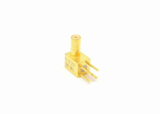 Male Plug Right Angle MiniSMB RF Coaxial Connector