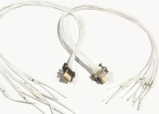 Miniaturized Rectangular J30J Series Connector Aluminum Alloy Plug With Cable