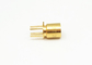 Surface Mount SMP Male Coaxial Straight Connector Hermetically Sealed