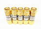 High Quanlity Brass RF Adapter SMA Straight Female to Female Coaxial