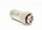 Straight DIN 4.3-10 Electrical RF Coaxial Connector Adapters