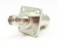 BNC To SMA 4 Hole Flange Mount 50Ohm Rf Connector Adapter