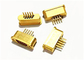 Micro Rectangle MDM D Sub 9 Pins Connector Hermetic Sockets