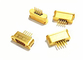 Micro Rectangle MDM D Sub 9 Pins Connector Hermetic Sockets