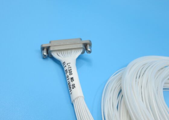 J30J Series Connector Rectangular 37contacts Male Plug with Wire Length 1500mm for Signal Transmission