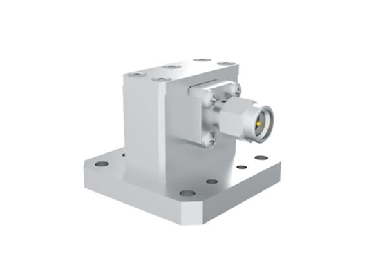 7.5GHz~18GHz WRD650 से SMA पुरुष राइट एंगल वेवगाइड टू कॉक्स एडाप्टर SMA/WRD750-JF