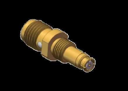 स्ट्रेट एसएमए जैक से एसएमपी जैक एडाप्टर आवृत्ति रेंज 0.3MHz से 18GHz माइक्रोवेव घटक का उपयोग करके