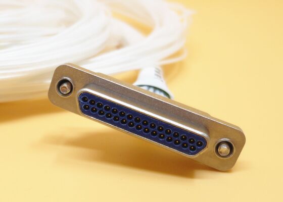 J30J श्रृंखला कनेक्टर 31संपर्क पुरुष प्लग के साथ वायर लंबाई 1000 मिमी सेंसर प्रणाली के लिए