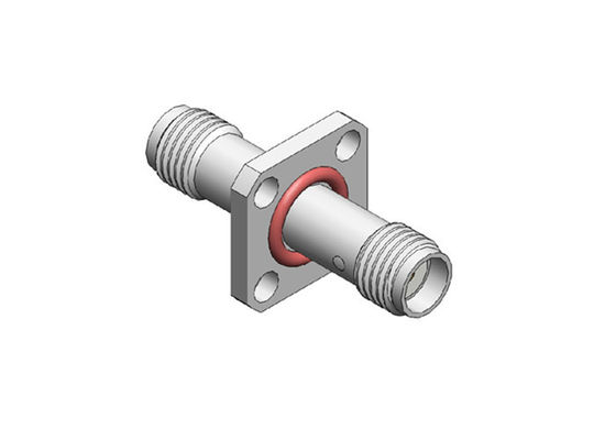 50Ω हर्मेटिकली सीलबंद एसएमए महिला से महिला वॉटरप्रूफ आरएफ एडाप्टर